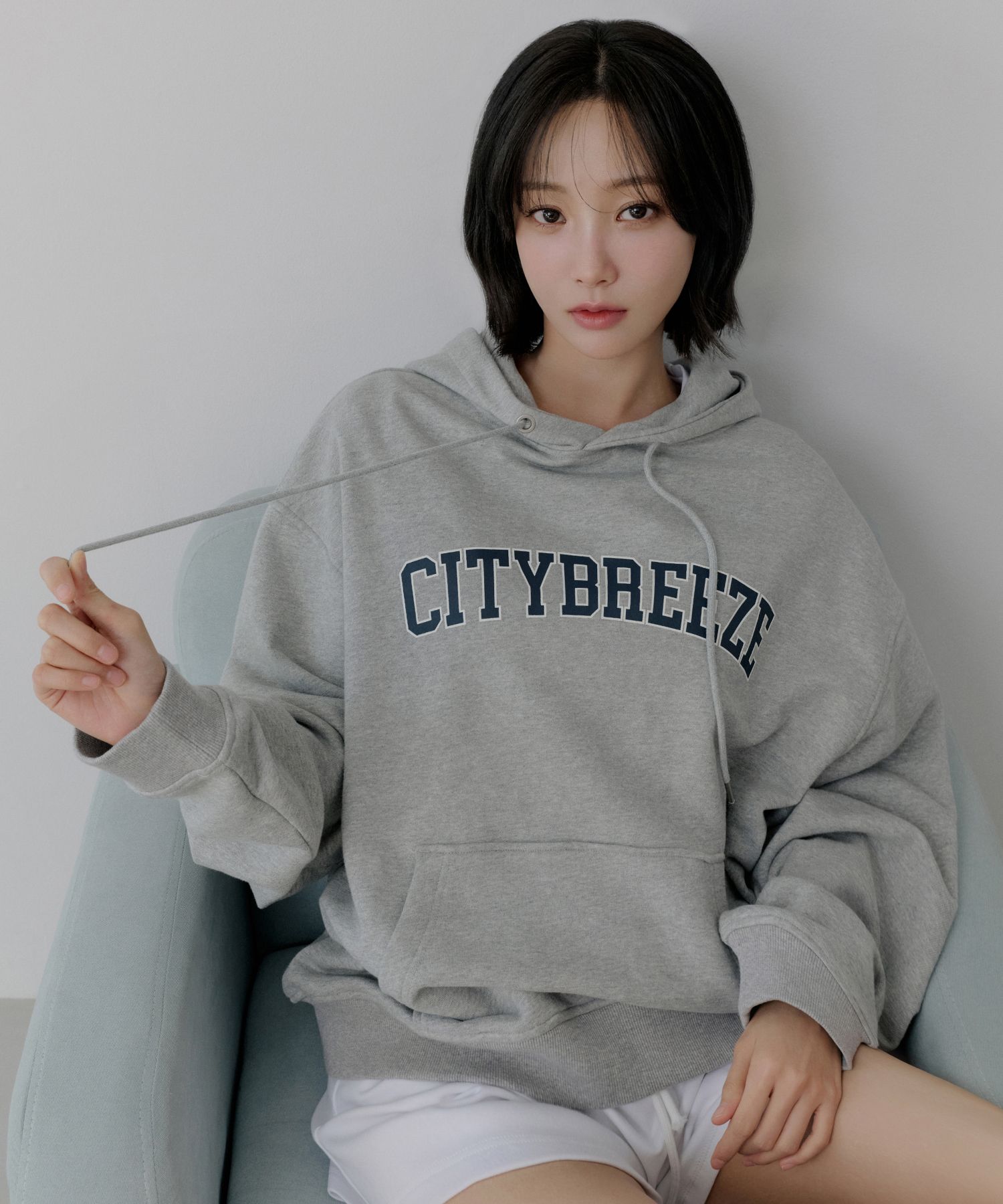 MUSINSA | CITYBREEZE Essential Big Logo Hoodie_4COLORS