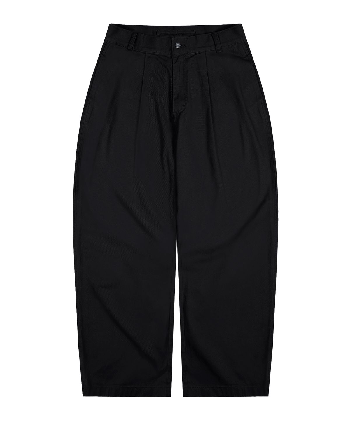 글랙(GLACK) GP084 알리 와이드 워크 팬츠 (BLACK)