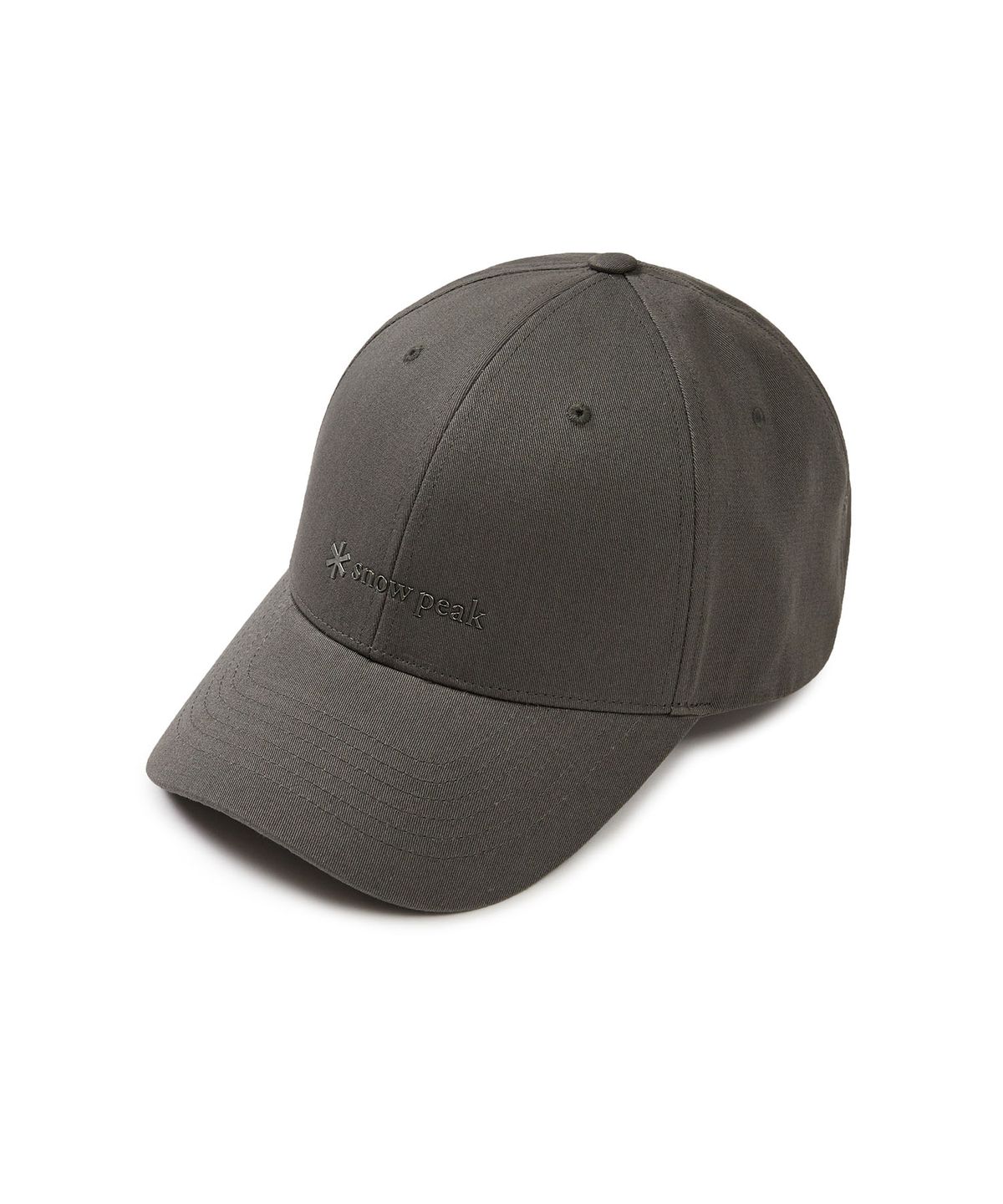 스노우피크 어패럴(SNOWPEAK APPAREL) 클랜드 베이스 볼캡 (S24FUDBC32) Dark Gray