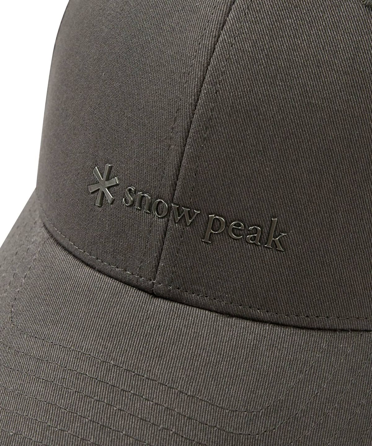 스노우피크 어패럴(SNOWPEAK APPAREL) 클랜드 베이스 볼캡 (S24FUDBC32) Dark Gray