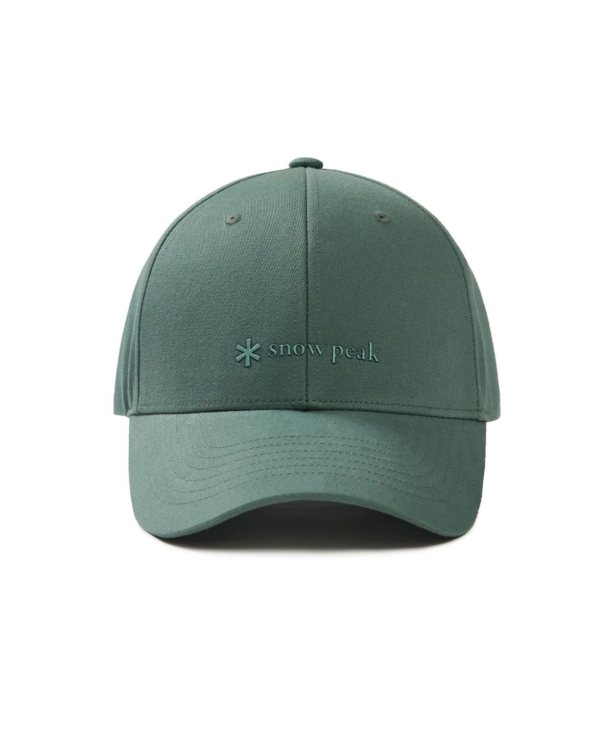 스노우피크 어패럴(SNOWPEAK APPAREL) 클랜드 베이스 볼캡 (S24FUDBC32) Vintage Green