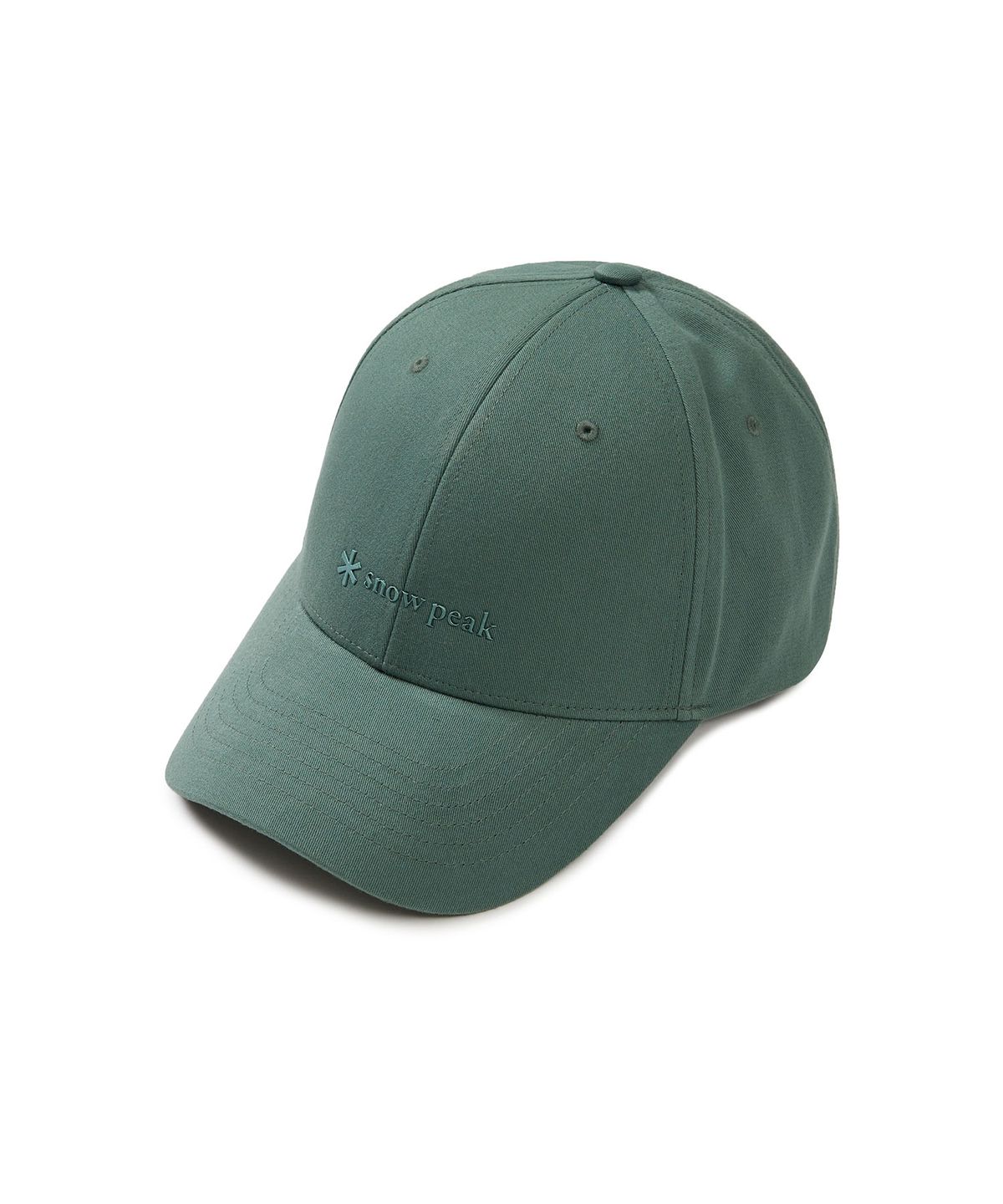 스노우피크 어패럴(SNOWPEAK APPAREL) 클랜드 베이스 볼캡 (S24FUDBC32) Vintage Green