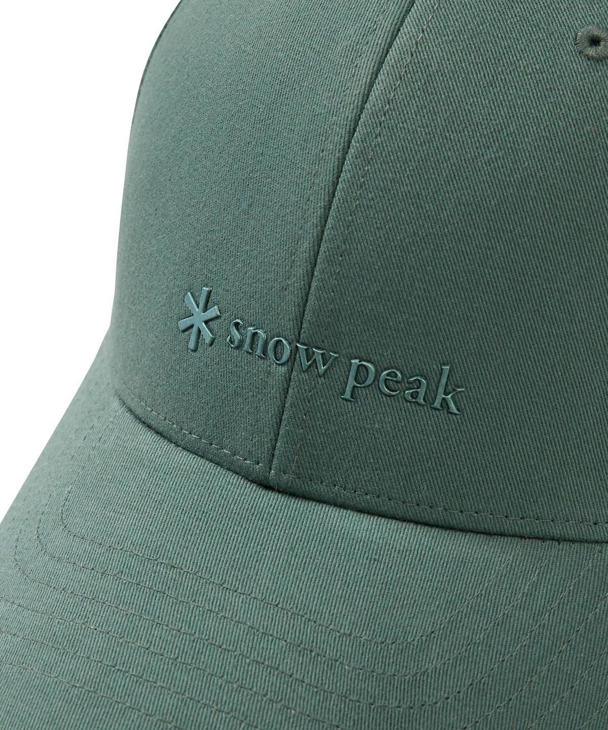 스노우피크 어패럴(SNOWPEAK APPAREL) 클랜드 베이스 볼캡 (S24FUDBC32) Vintage Green