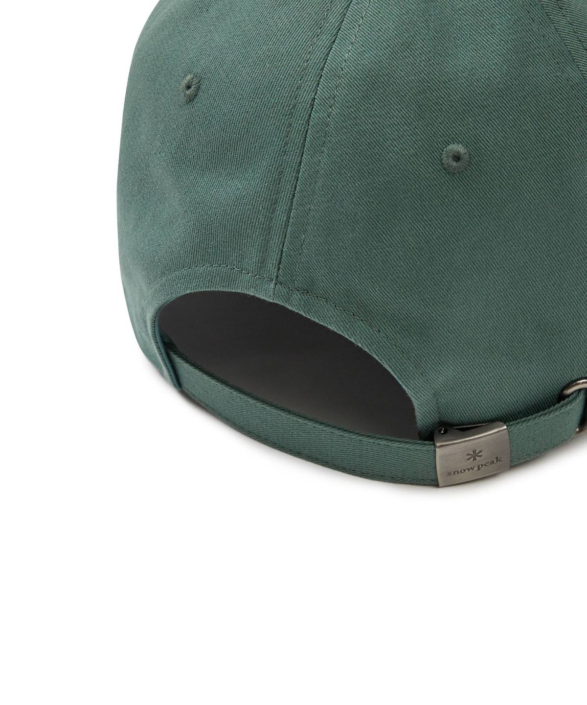 스노우피크 어패럴(SNOWPEAK APPAREL) 클랜드 베이스 볼캡 (S24FUDBC32) Vintage Green