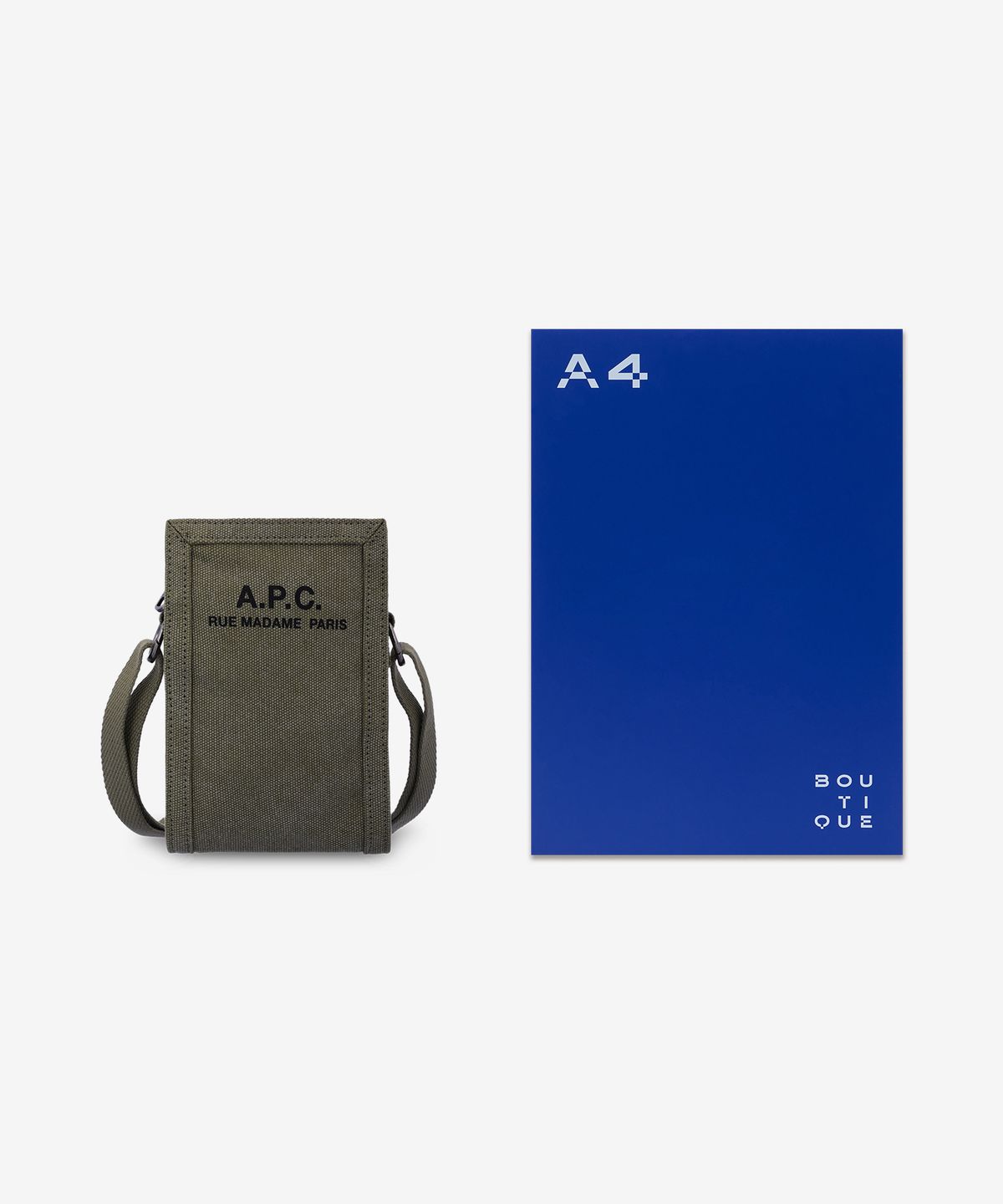 아페쎄(A.P.C.) 레큐퍼레이션 파우치 크로스백 - 카키 / CODBMH61931JAA