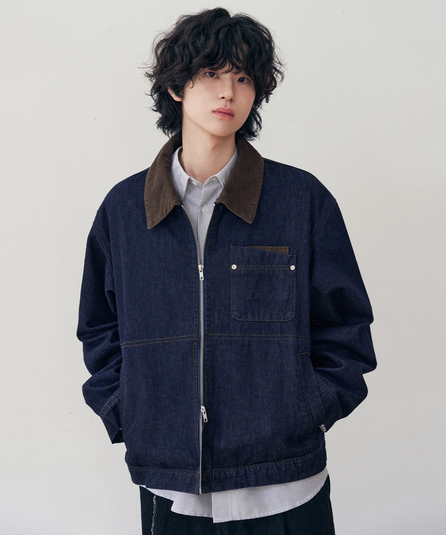 Field work jacket [INDIGO DENIM]