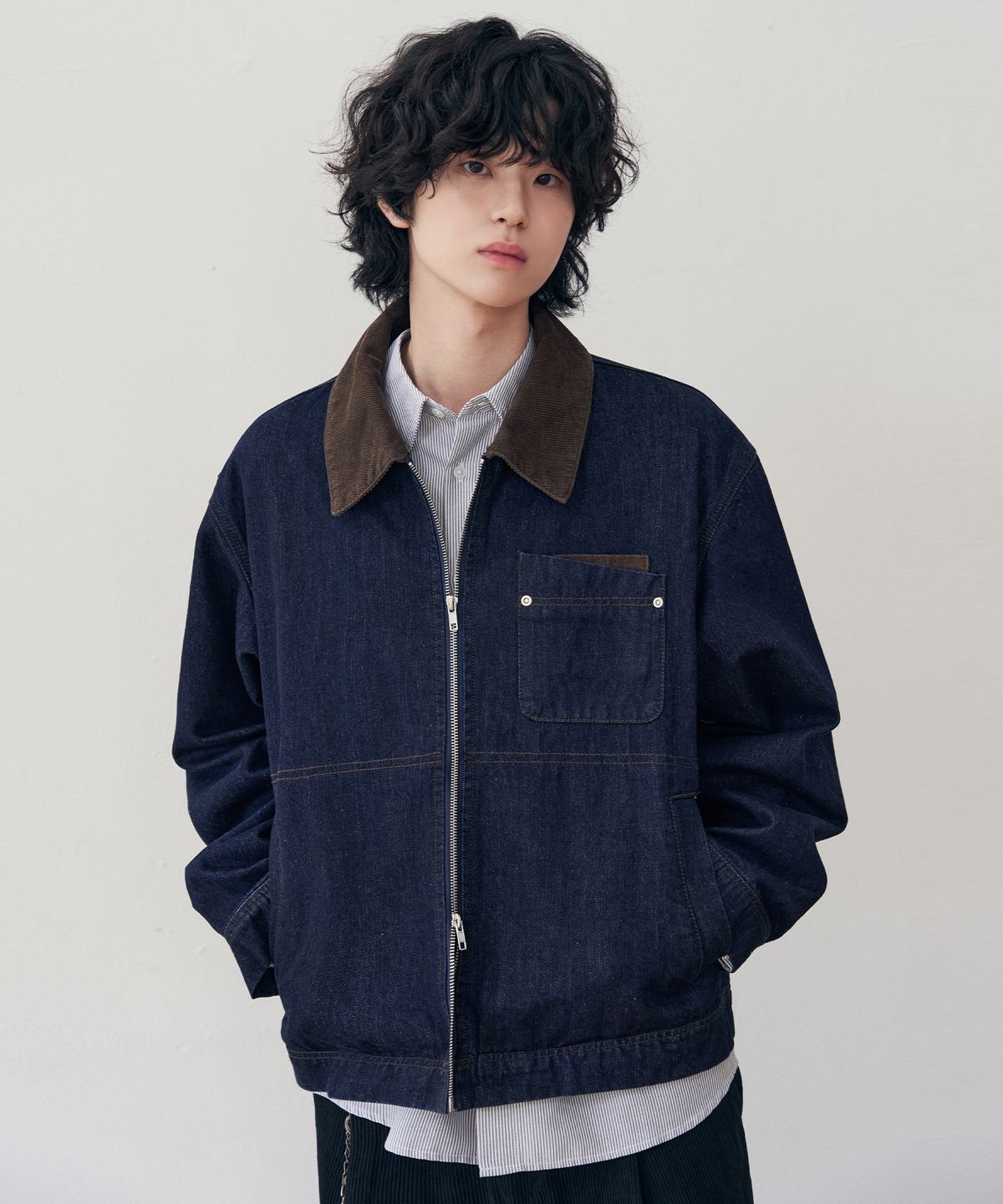 아워데이즈(OURDAYZ) 필드 워크 자켓 [INDIGO DENIM]
