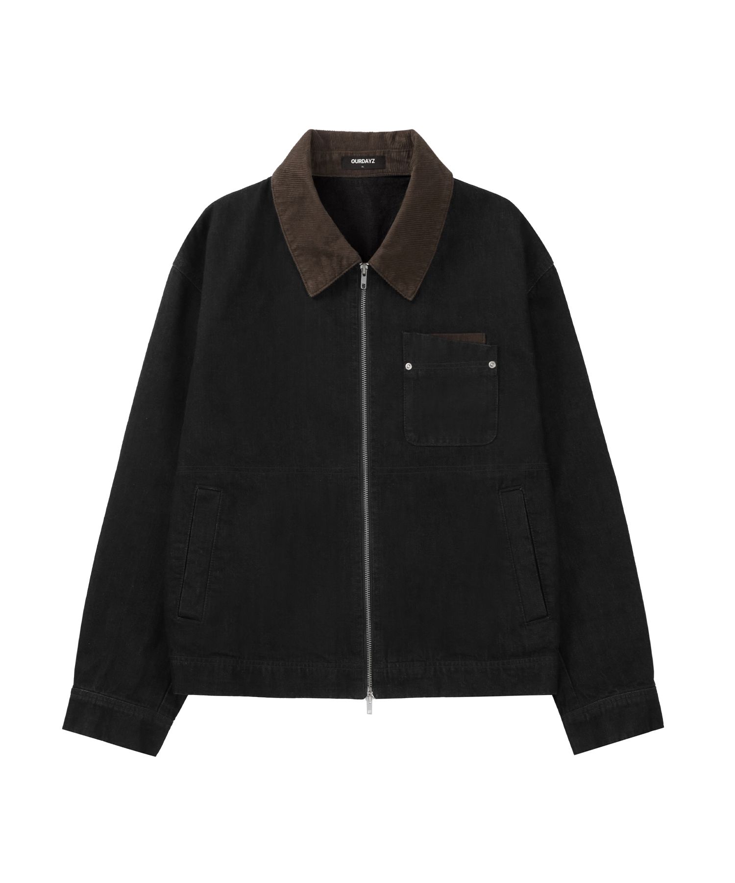 MUSINSA | OURDAYZ Field work jacket [BLACK]