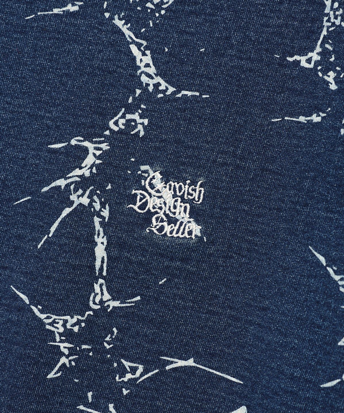카비시(CAVISH) WASHED DENIM SWEATSHIRT BLUE(CV2EFUM445A)