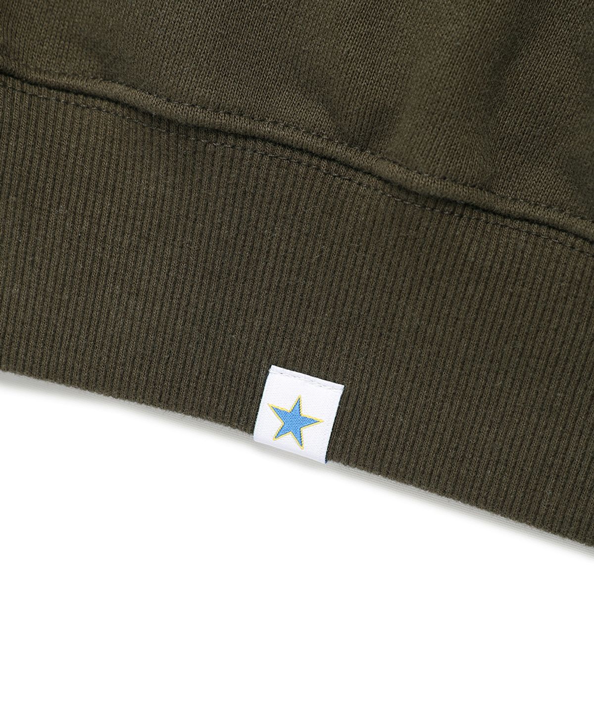 카비시(CAVISH) W CLASSIC ROSE SWEATSHIRT OLIVE(CV2EFFM446A)