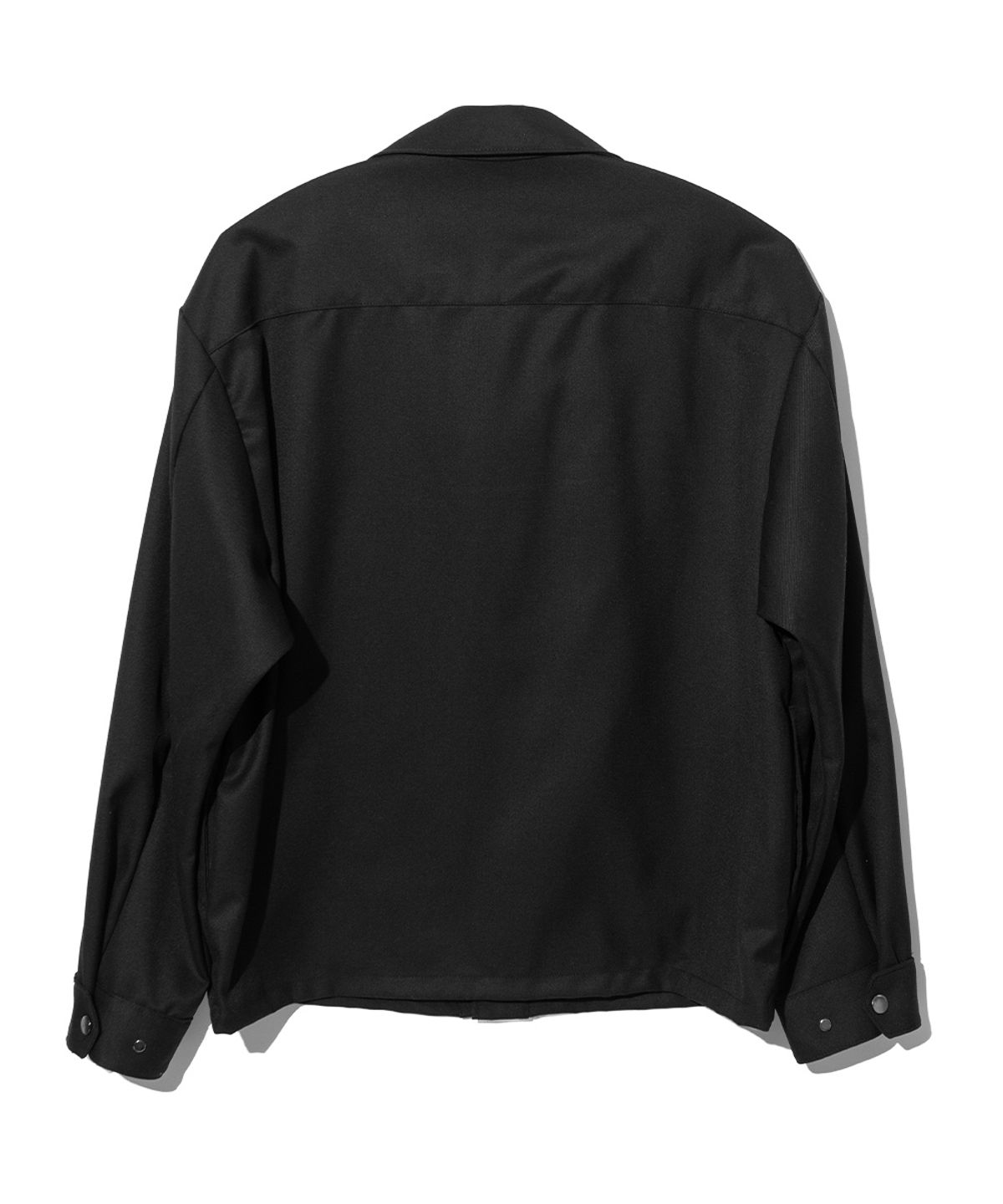 펀치드렁크파티즈(PUNCH DRUNK PARTIES) Embroidered Shirt Jacket (BLACK)