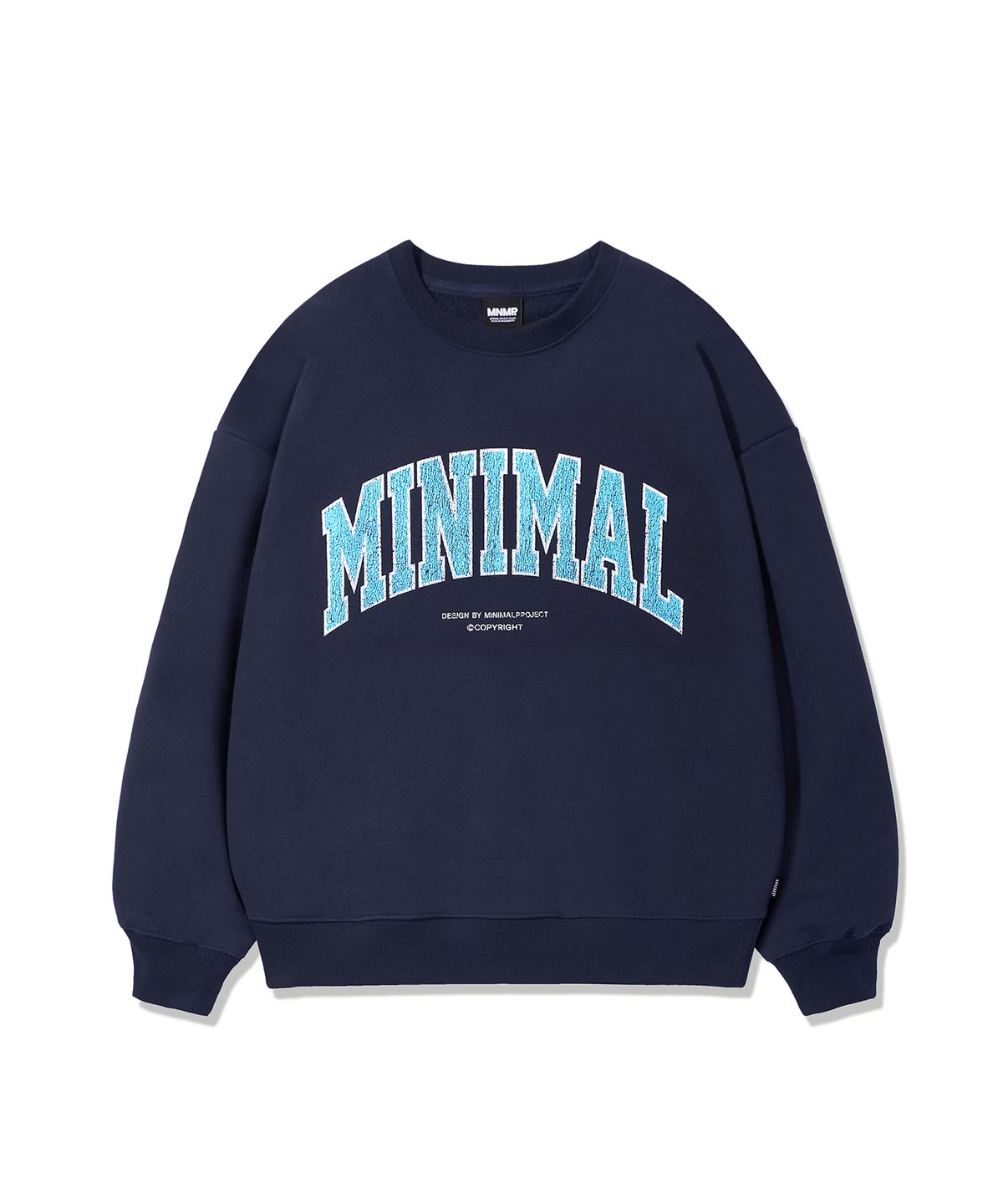 미니멀프로젝트(MINIMALPROJECT) MNMP 크랙나염 맨투맨 MMT132-X [NAVY]