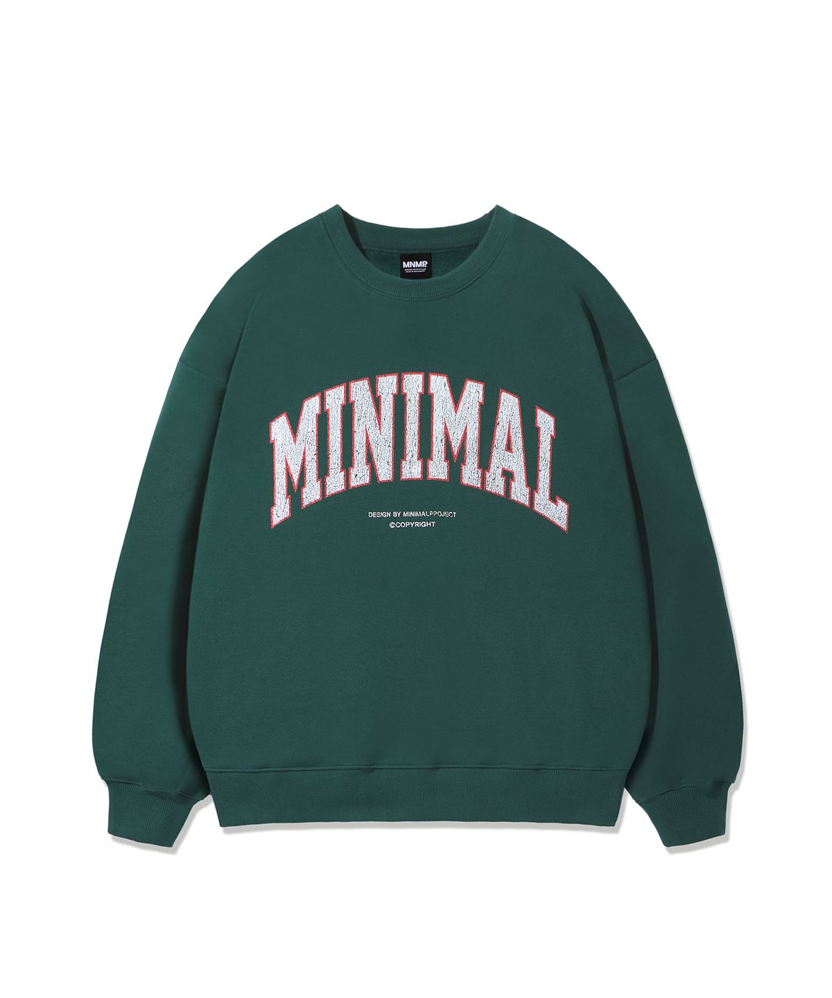 미니멀프로젝트(MINIMALPROJECT) MNMP 크랙나염 맨투맨 MMT132-X [GREEN]