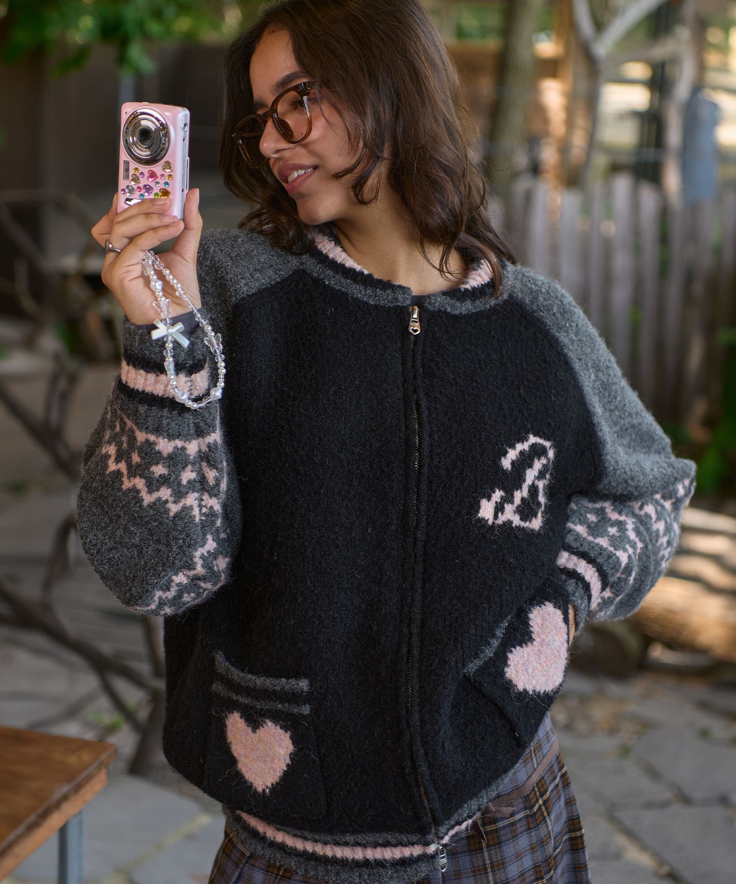 MUSINSA公式 | BITTERCELLS Our Teddy Cowichan-Black