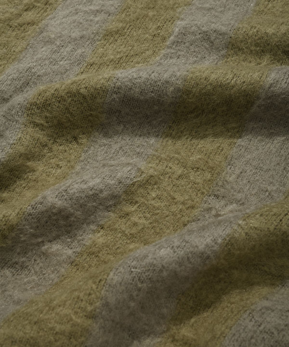 비전스트릿웨어(VISION STREETWEAR) VSW Washable Brushed 2way Zip Up Khaki Gray