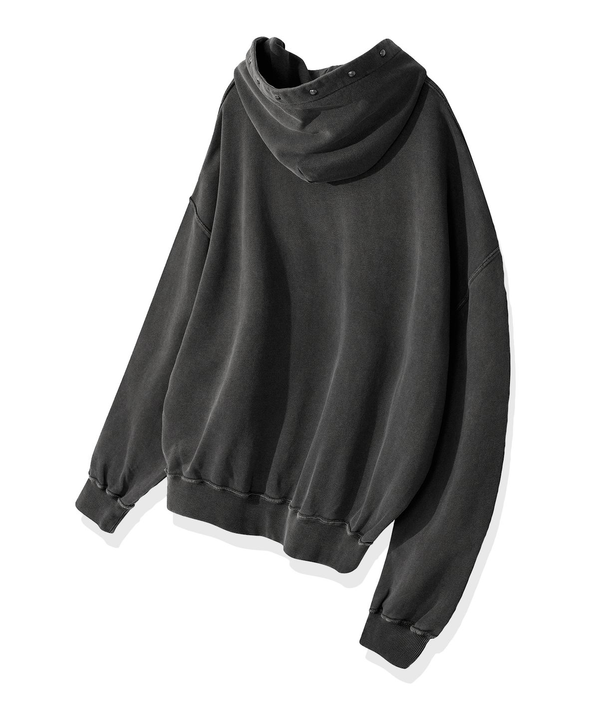 비전스트릿웨어(VISION STREETWEAR) VSW Just Vision Pigment Hoodie Charcoal