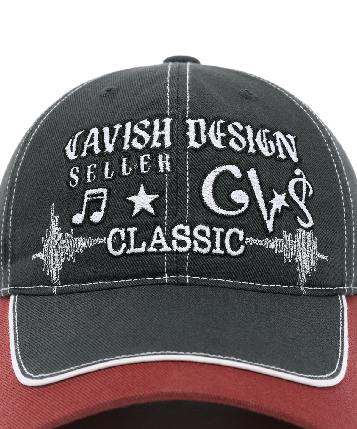 카비시(CAVISH) SONIC WAVE BALL CAP GREY(CV2EFUAB21A)