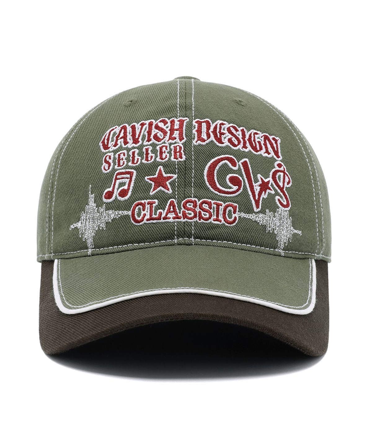 카비시(CAVISH) SONIC WAVE BALL CAP GREEN(CV2EFUAB21A)