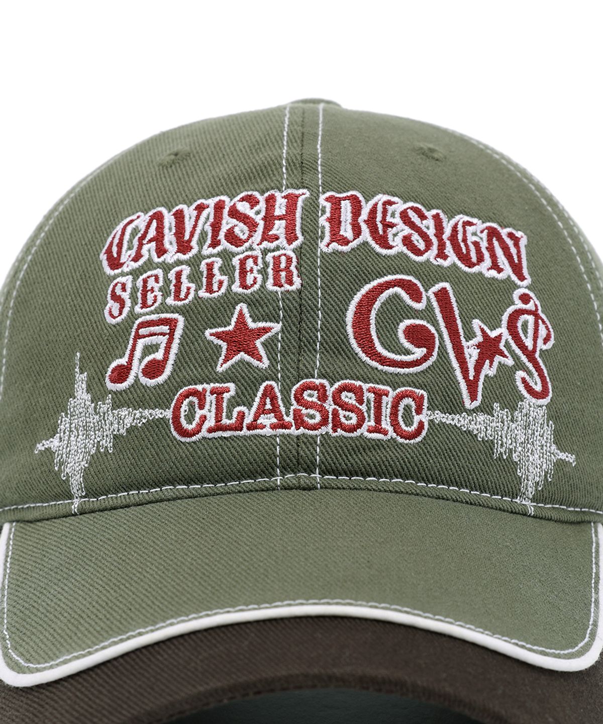 카비시(CAVISH) SONIC WAVE BALL CAP GREEN(CV2EFUAB21A)