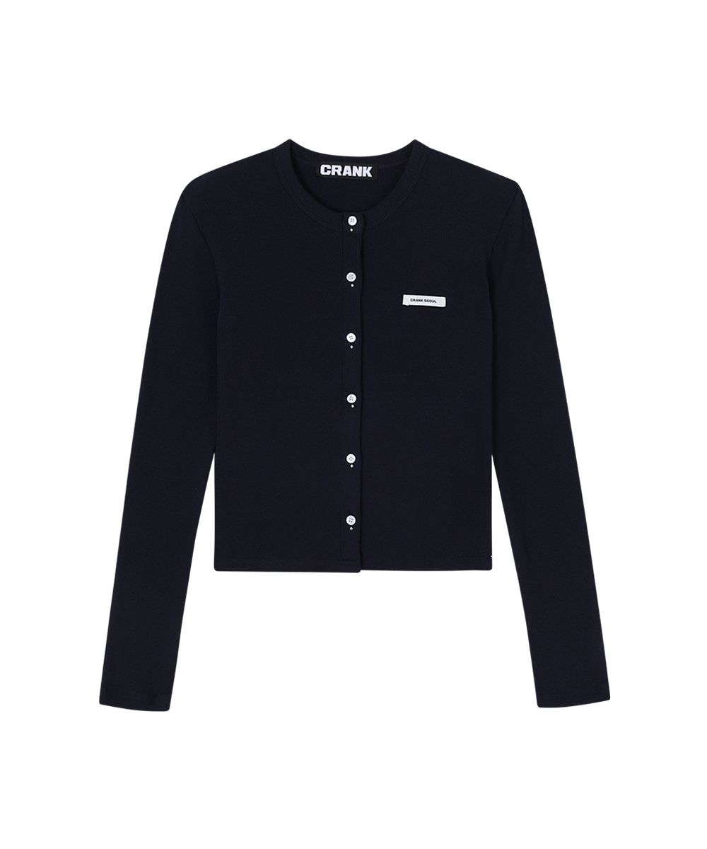 CRANK KNIT STUD CARDIGAN セットアップ CRANK】KNIT STUD BUTTON CARDIGAN | OUR BRAND,CRANK
