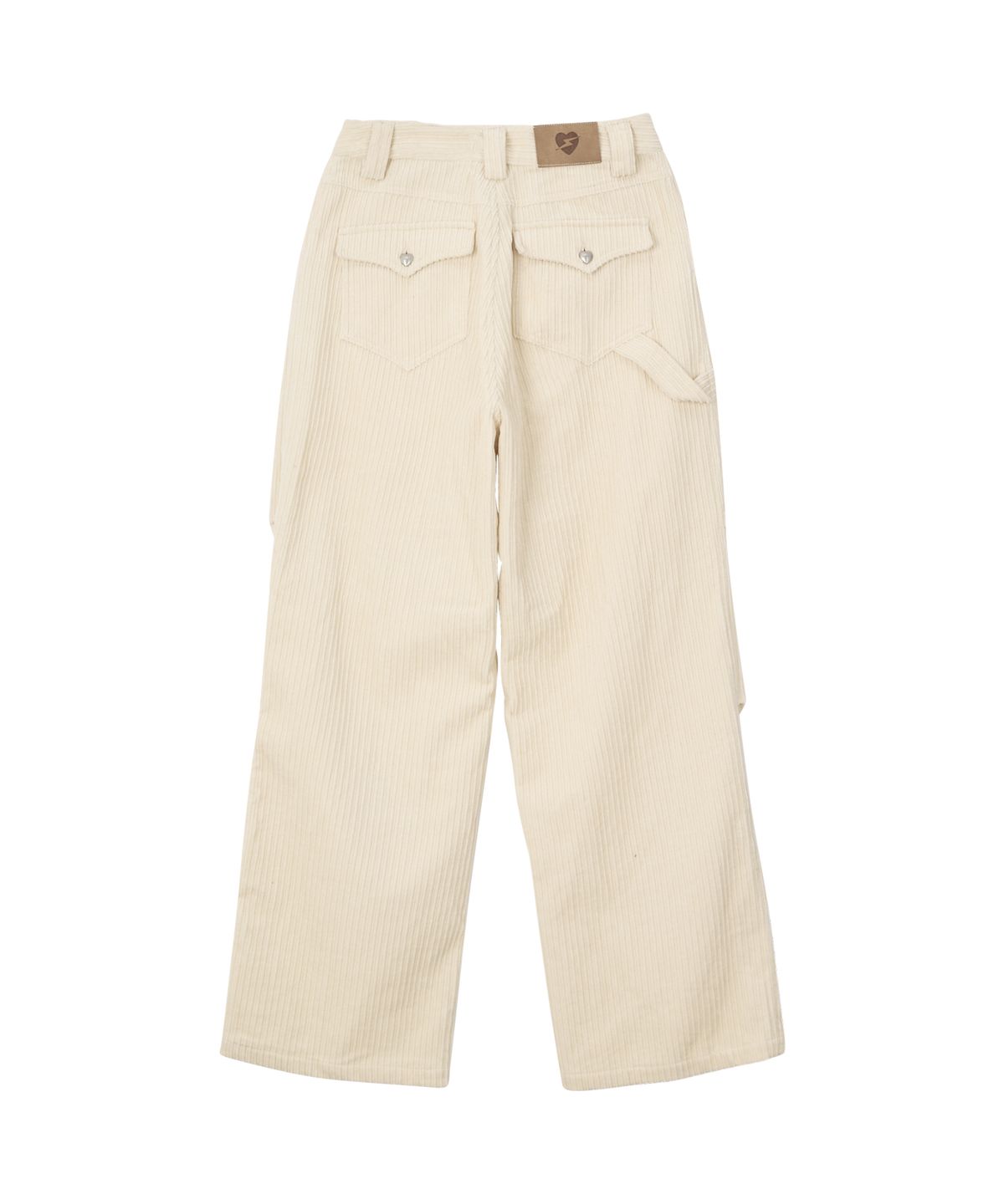비터셀즈(BITTERCELLS) 아울 코듀로이 팬츠-크림