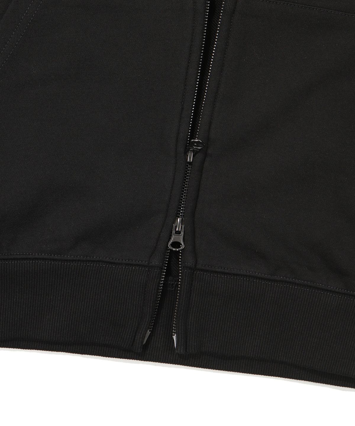 슈퍼드라이(SUPERDRY) 코어 빅 로고 투웨이 후드 집업 블랙