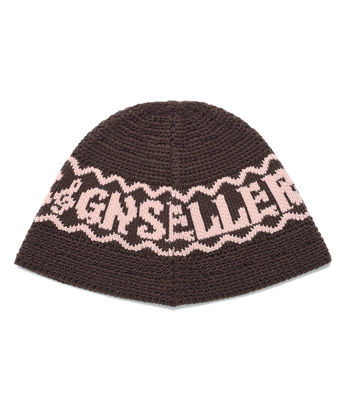 카비시(CAVISH) CLEF KNIT BUCKET HAT BROWN(CV2EFUAB30A)