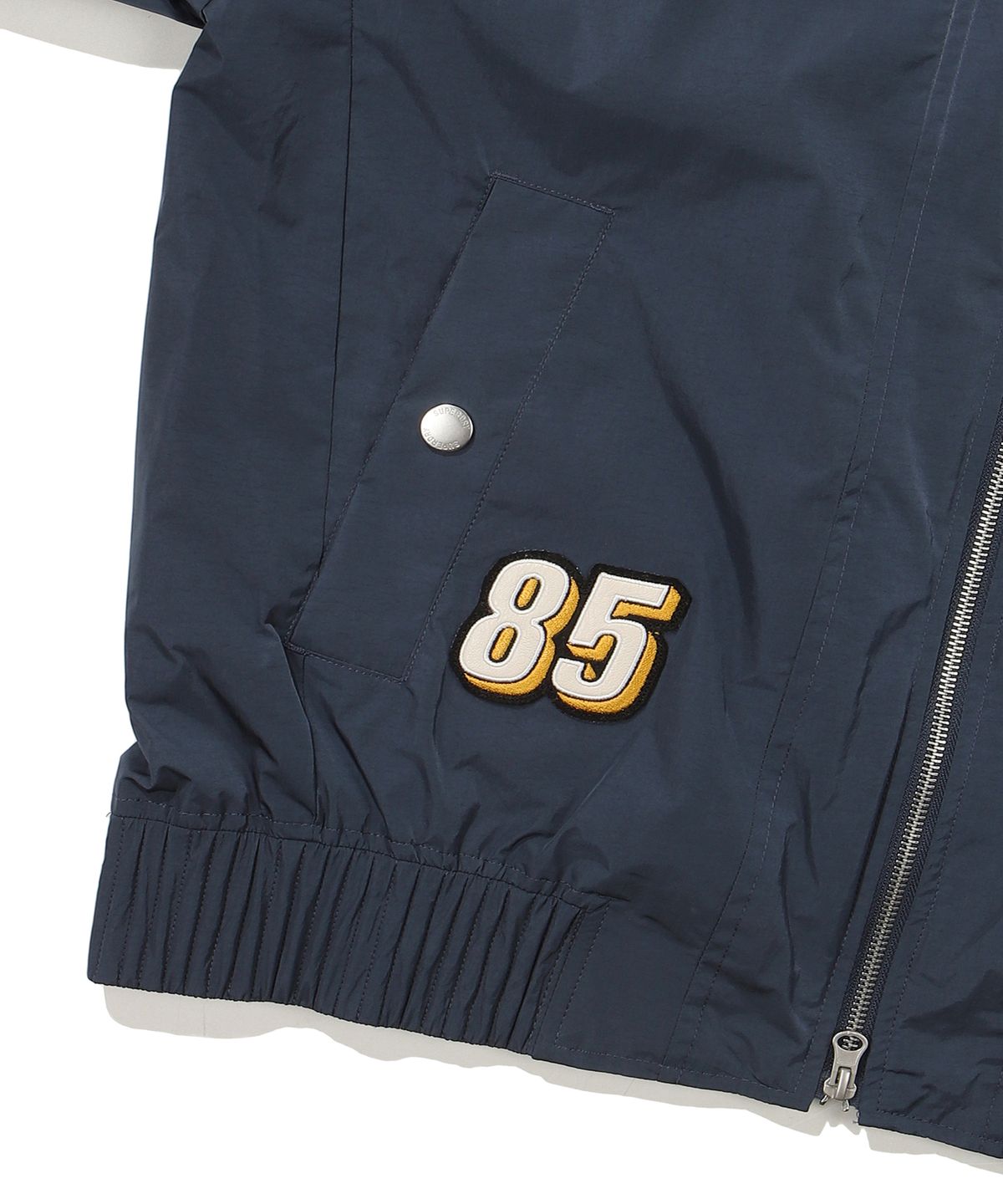 슈퍼드라이(SUPERDRY) 컬러 블록 나일론 플라이트 자켓 TYPE 01 다크블루