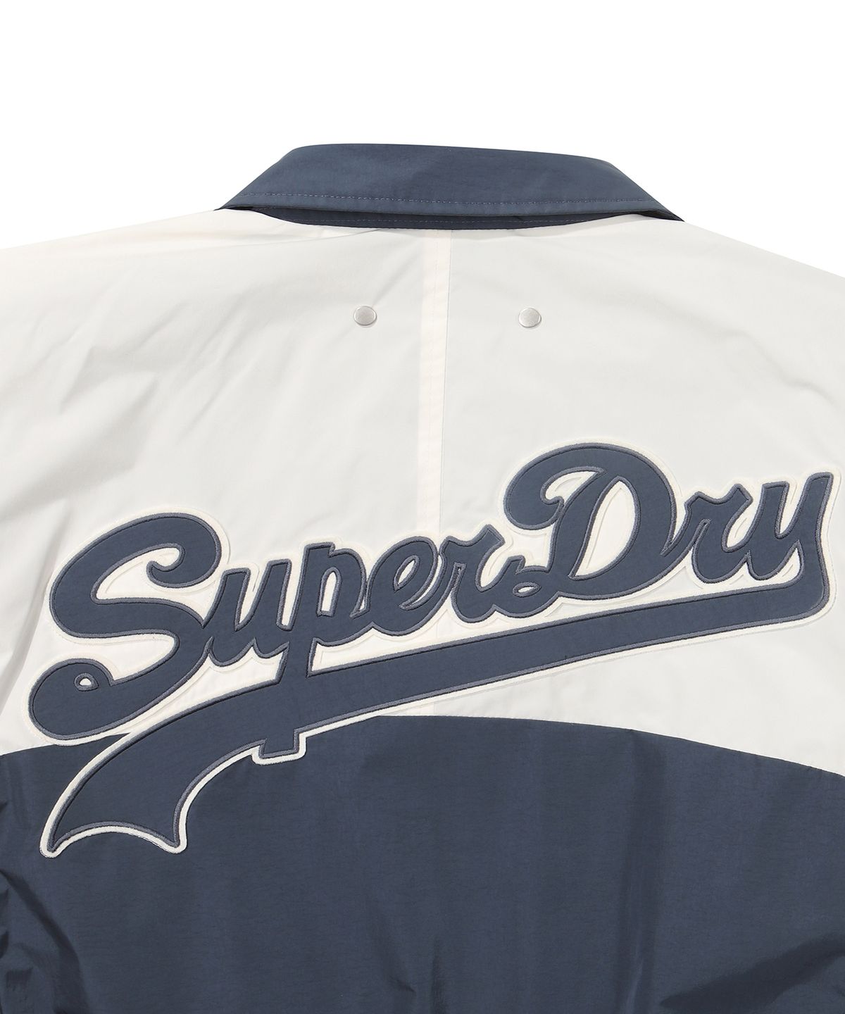 슈퍼드라이(SUPERDRY) 컬러 블록 나일론 플라이트 자켓 TYPE 01 다크블루