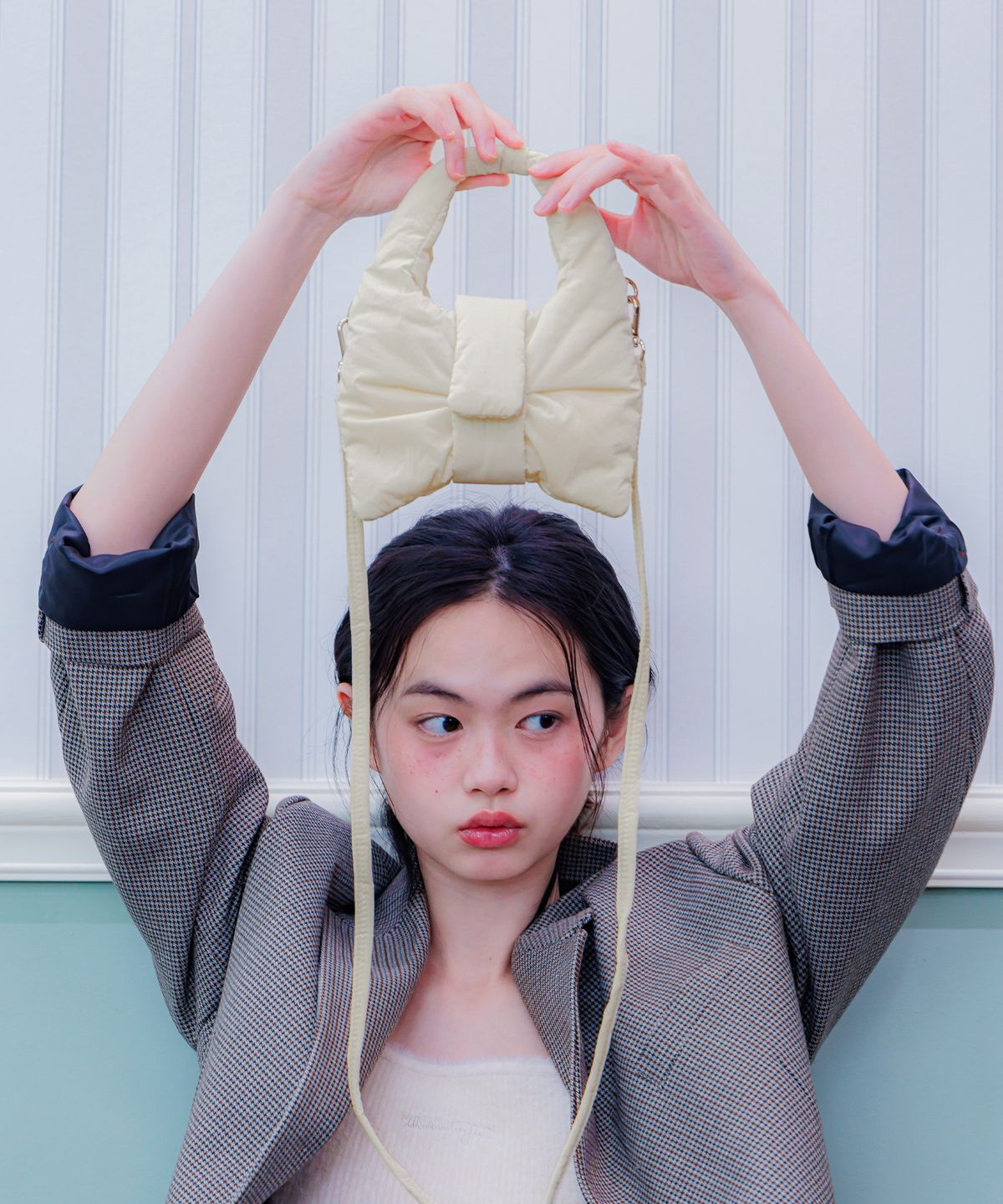 라임라이크(LIMELIKE) 미니 리호백_Beige