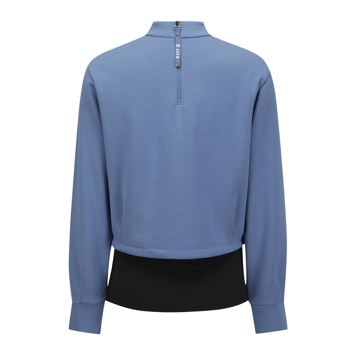 어뉴골프(ANEW GOLF) LAYERD MOCK NECK L/TS_BL