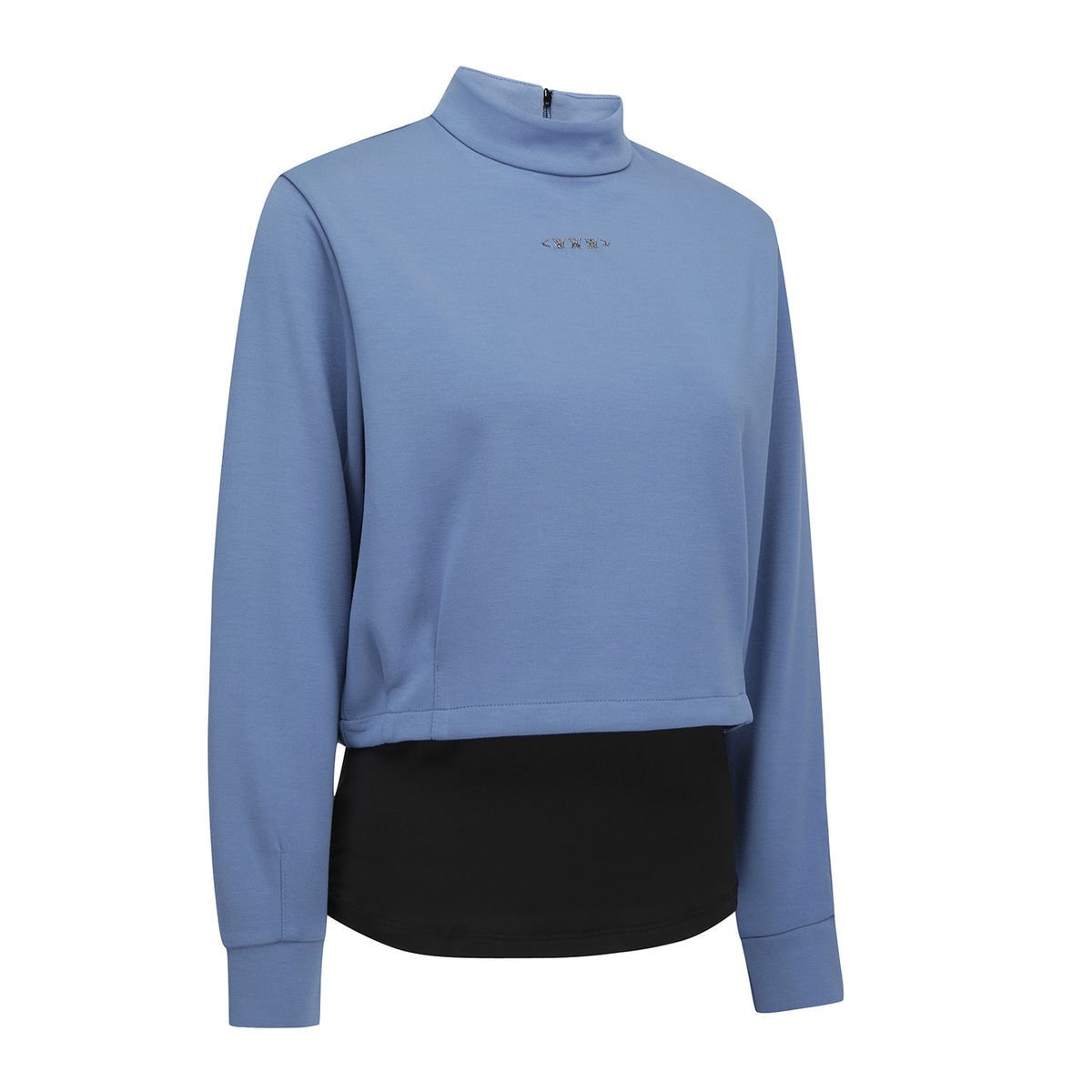 어뉴골프(ANEW GOLF) LAYERD MOCK NECK L/TS_BL