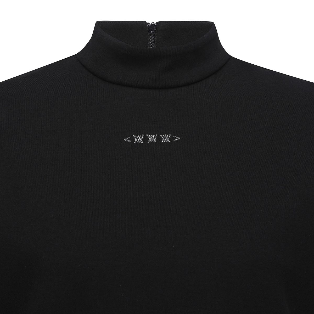 어뉴골프(ANEW GOLF) LAYERD MOCK NECK L/TS_BK