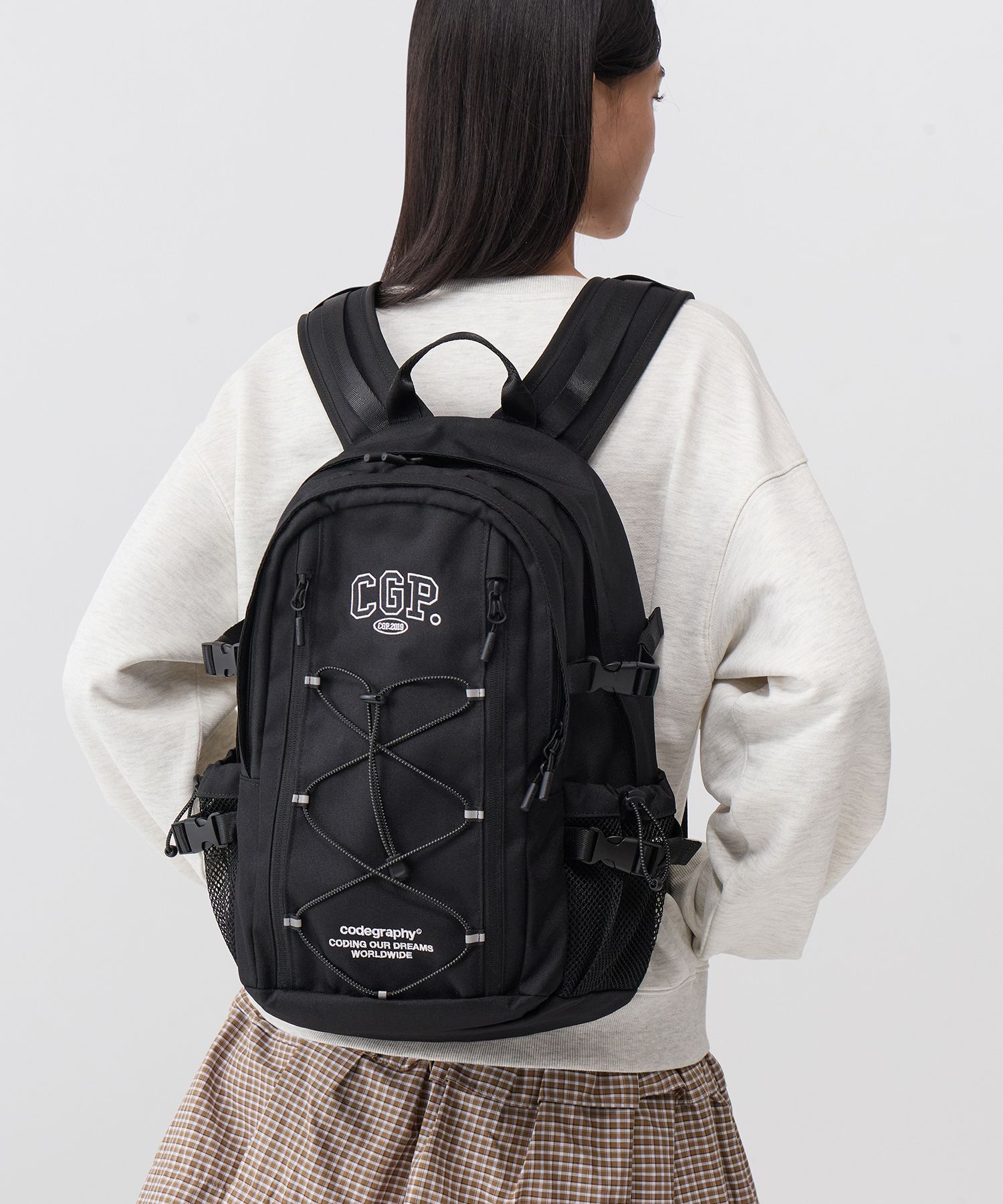【 codegraphy 】CRINKLE MINI BACK PACK Amazon.com | zazzy Smell Proof Backpack with Combination