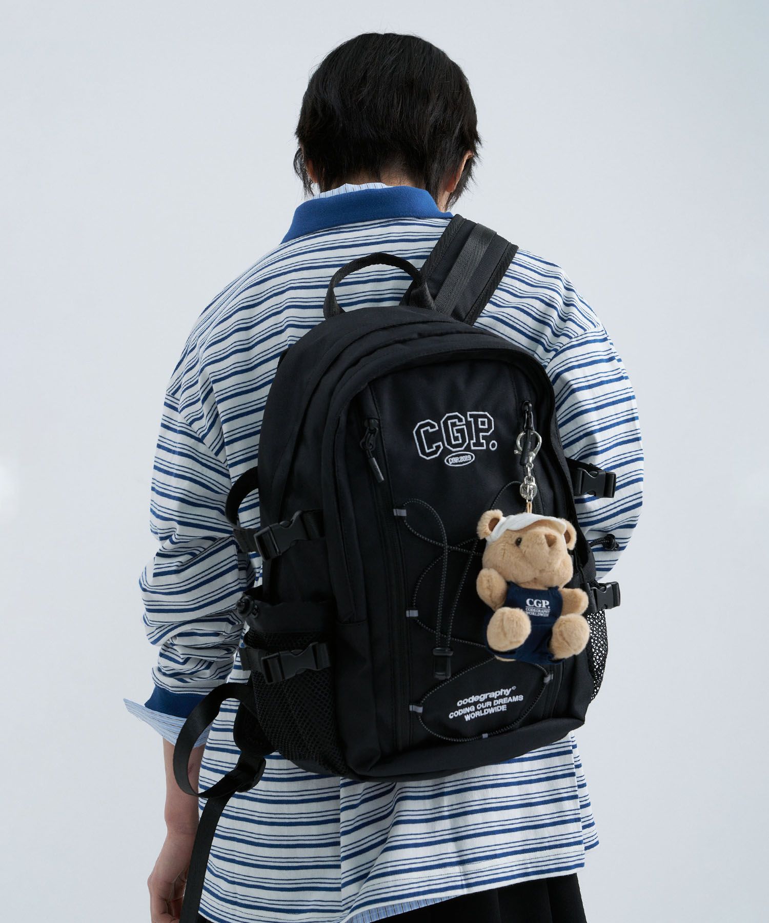MUSINSA公式 | Codegraphy CGP アーチロゴバックパック 17.5L-ブラック
