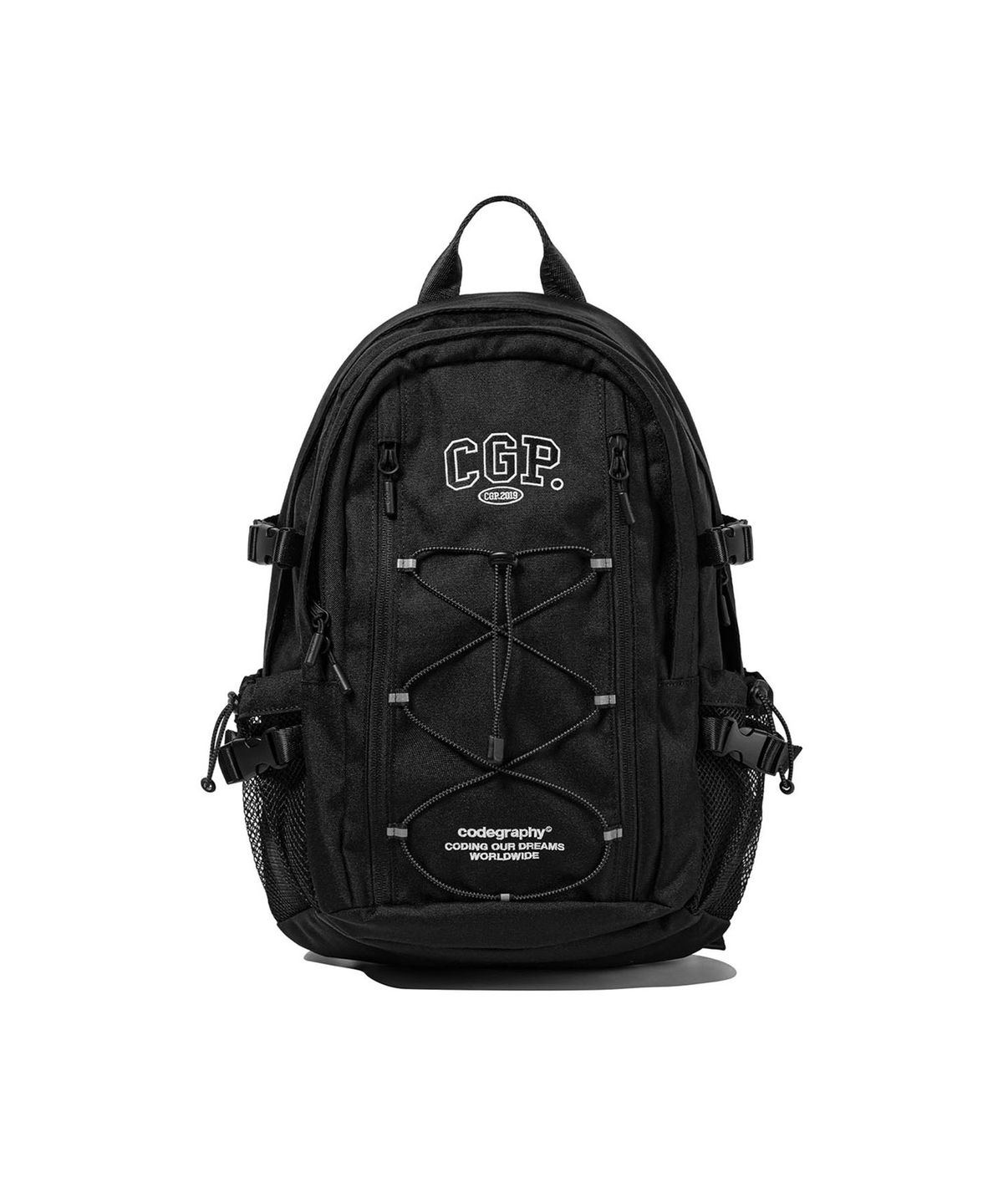 코드그라피(CGP) CGP 아치 로고 백팩 17.5L-블랙