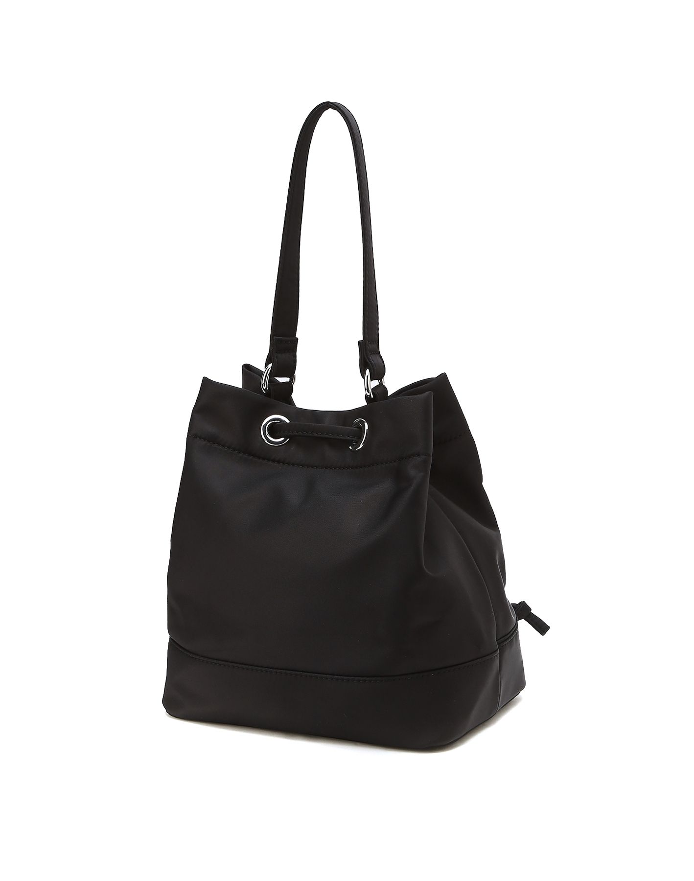 韓国人気ブランド★HAZZYS ★ Iconic Black Nylon Bucket Bag MUSINSA | Hazzys Men's Accessories [NEW H] Iconic nylon