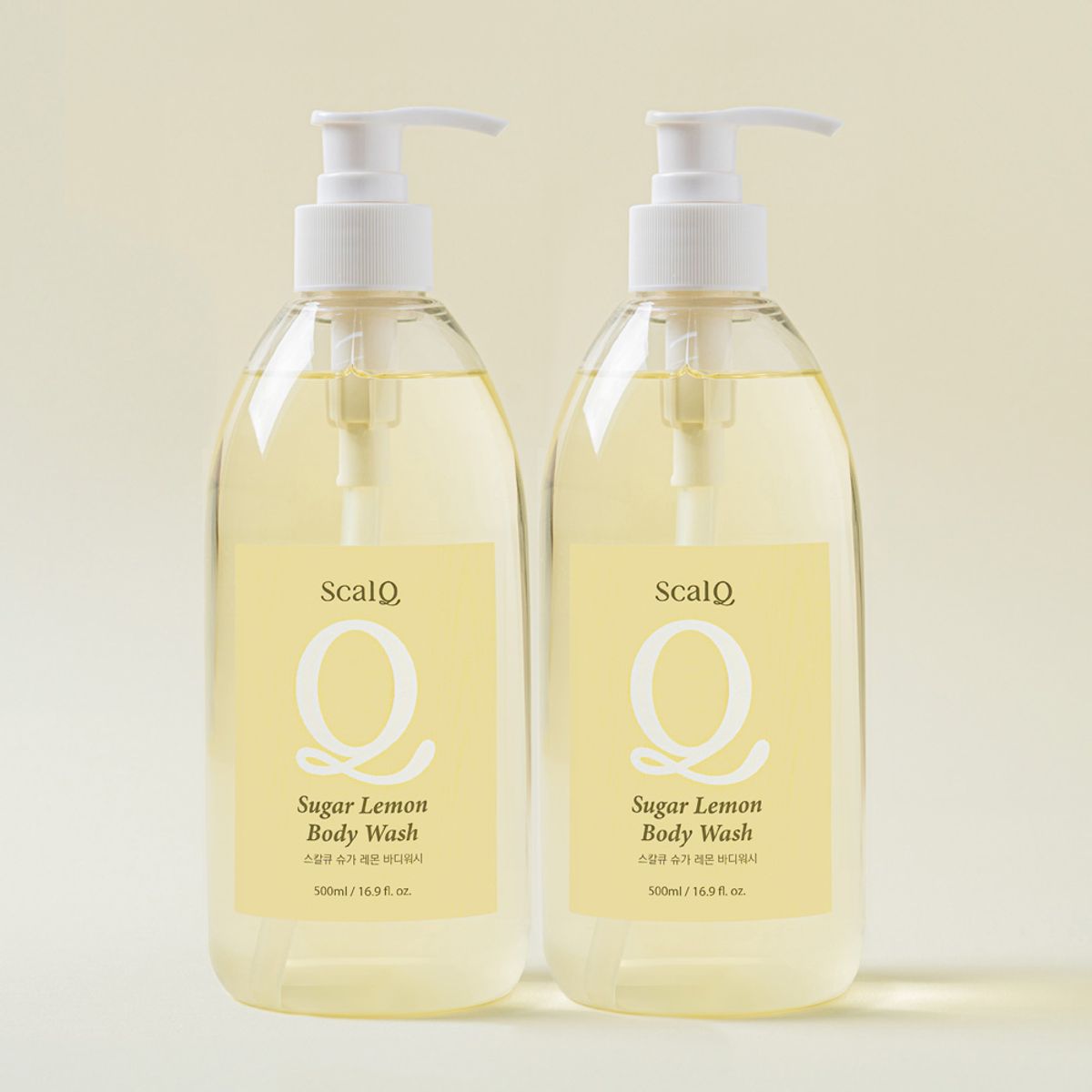 스칼큐(SCALQ) 등드름 기능성 슈가 레몬 바디워시 500ml
