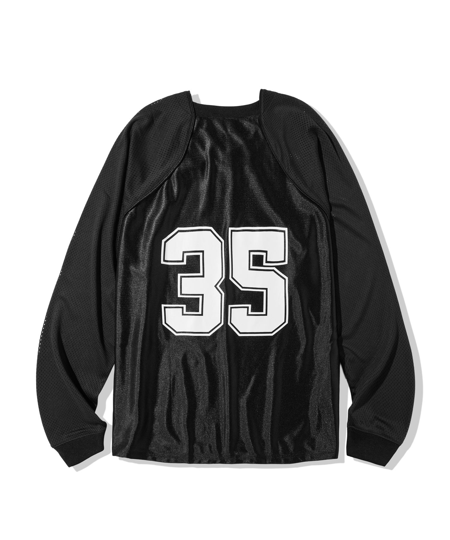 Tシャツ・カットソー CODEGRAPHY Sports color combination mesh jersey long sleeve MUSINSA | Codegraphy Sports Color Block Mesh Jersey Long