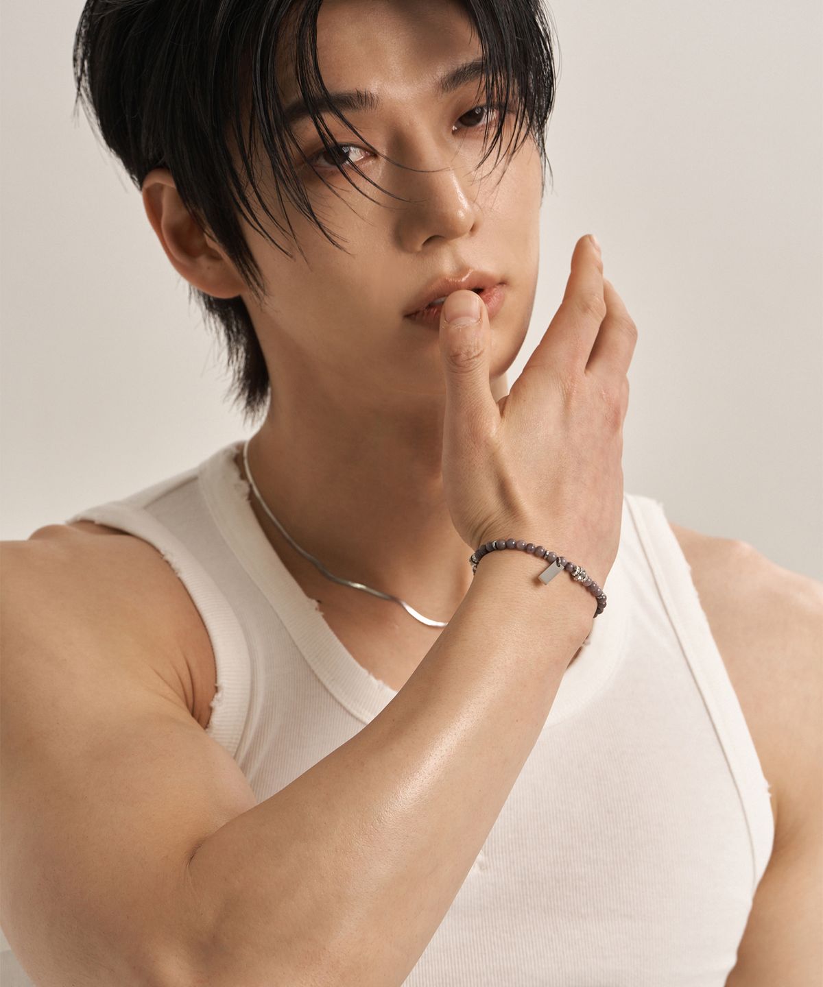 랜 아카이브(LANARCHIVE) [2115] 그레인 스톤 팔찌