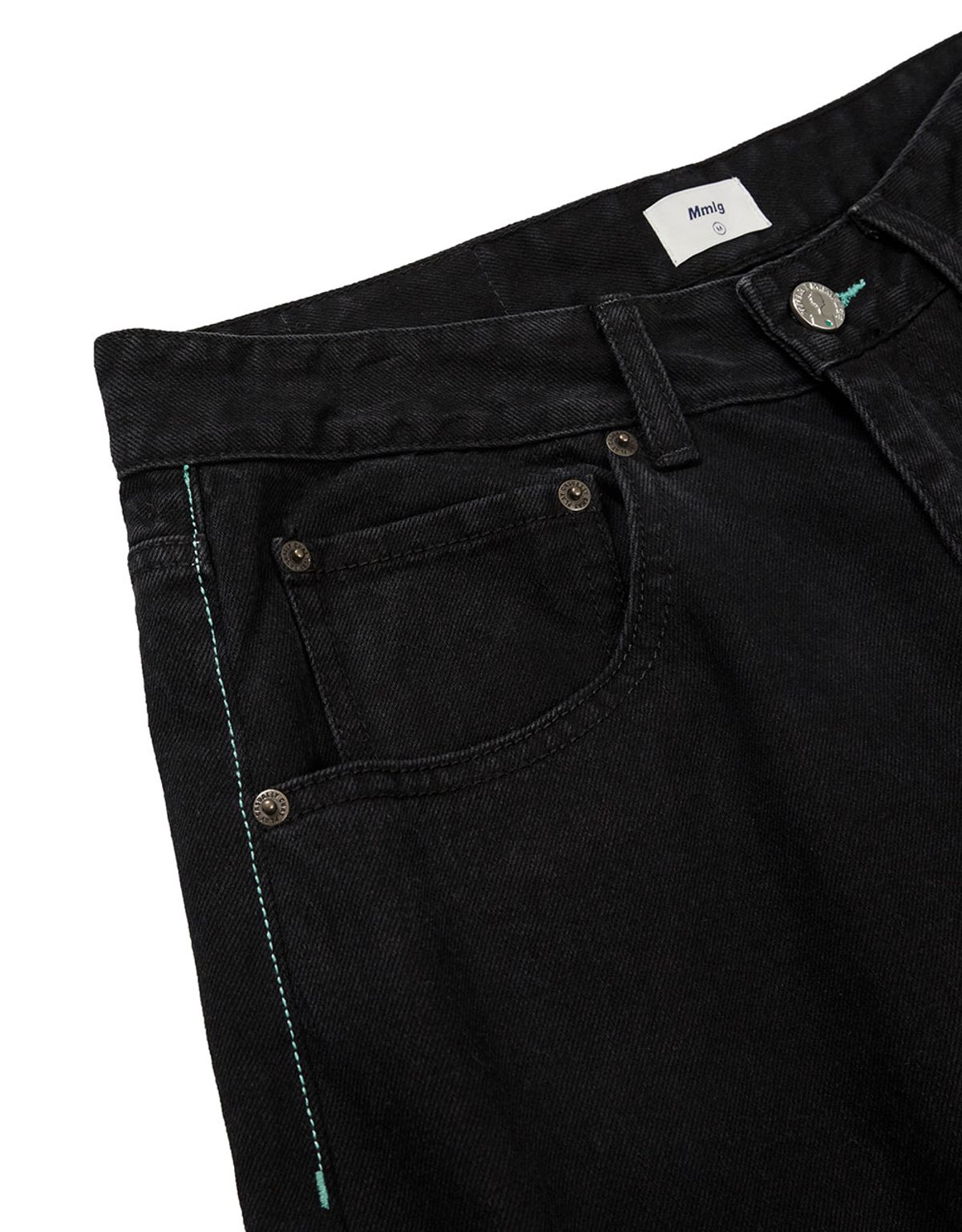 엠엠엘지(MMLG) [Mmlg] MM AUTHENTIC DENIM PANTS (BLACK)