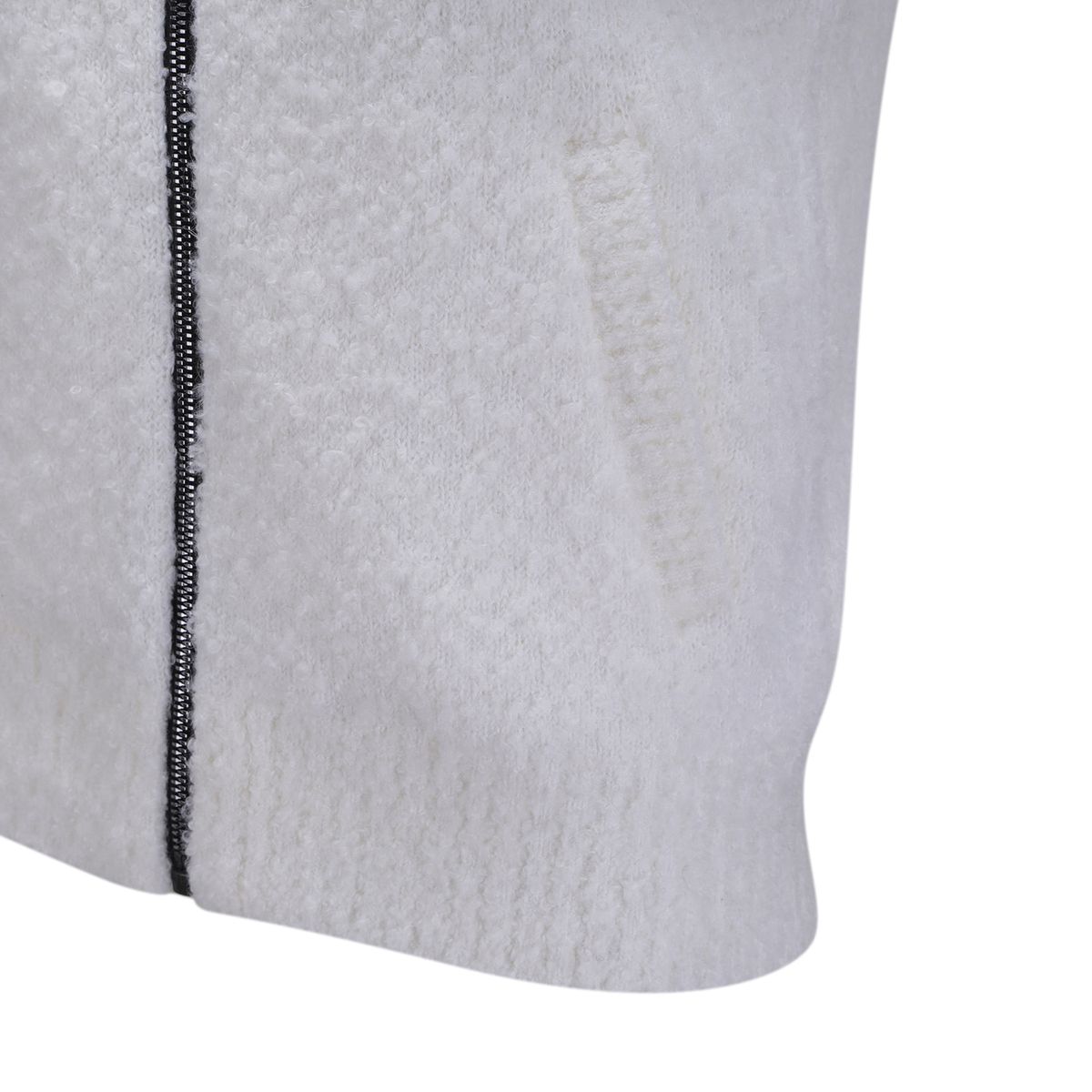 어뉴골프(ANEW GOLF) W HOODIE KNIT ZIP-UP VEST_WH