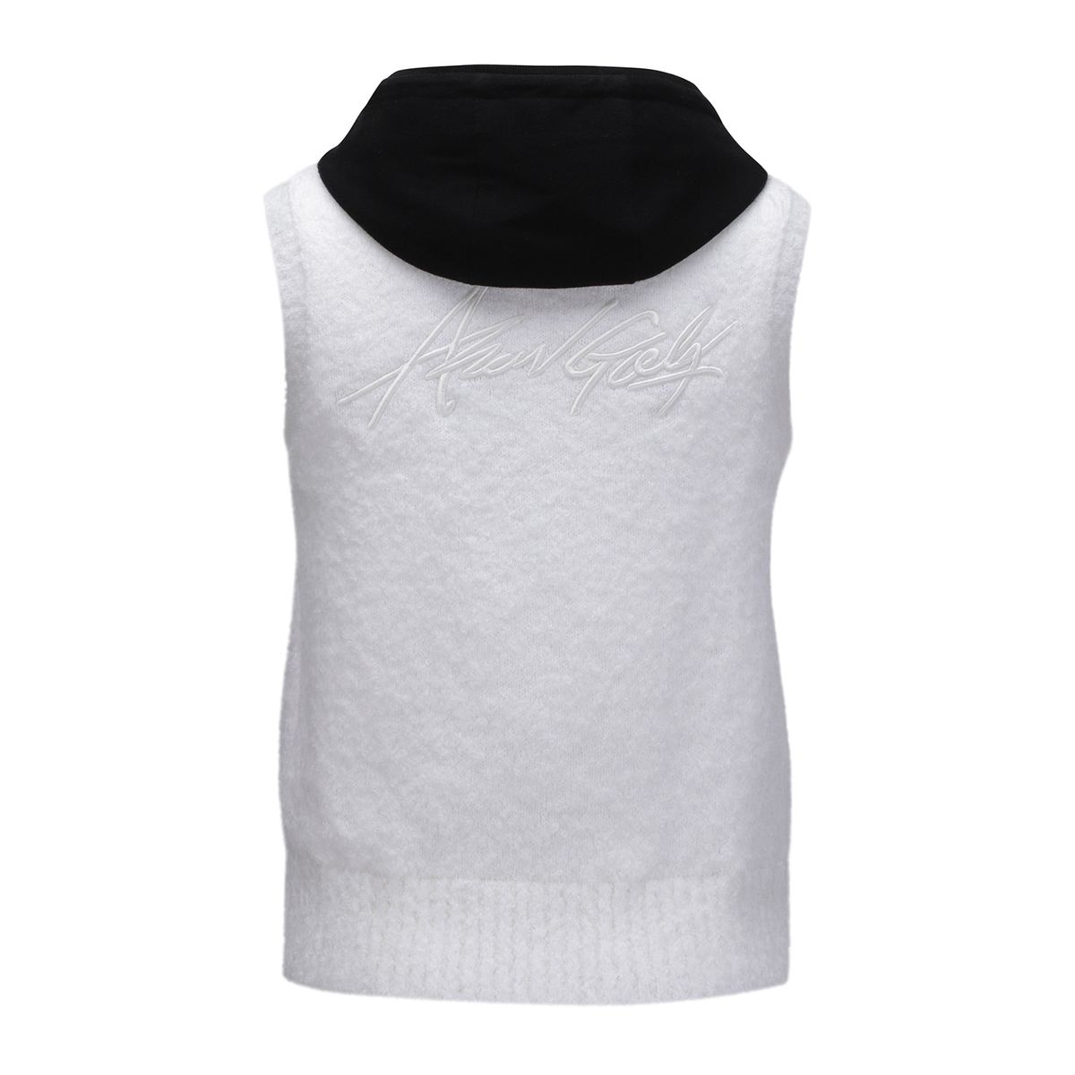 어뉴골프(ANEW GOLF) W HOODIE KNIT ZIP-UP VEST_WH