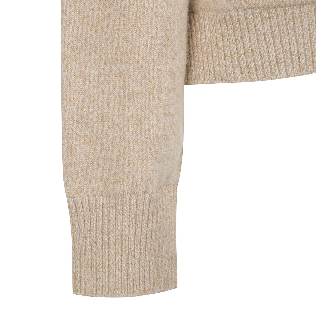 어뉴골프(ANEW GOLF) W BIG COLLAR HALF ZIP-UP PULLOVER_LE
