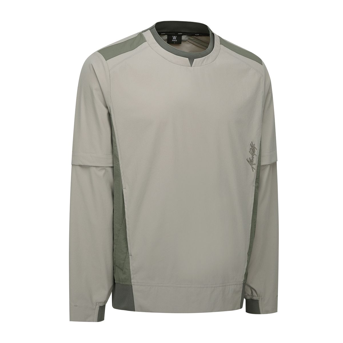 어뉴골프(ANEW GOLF) M ROUND NECK ANORAK JK_LE