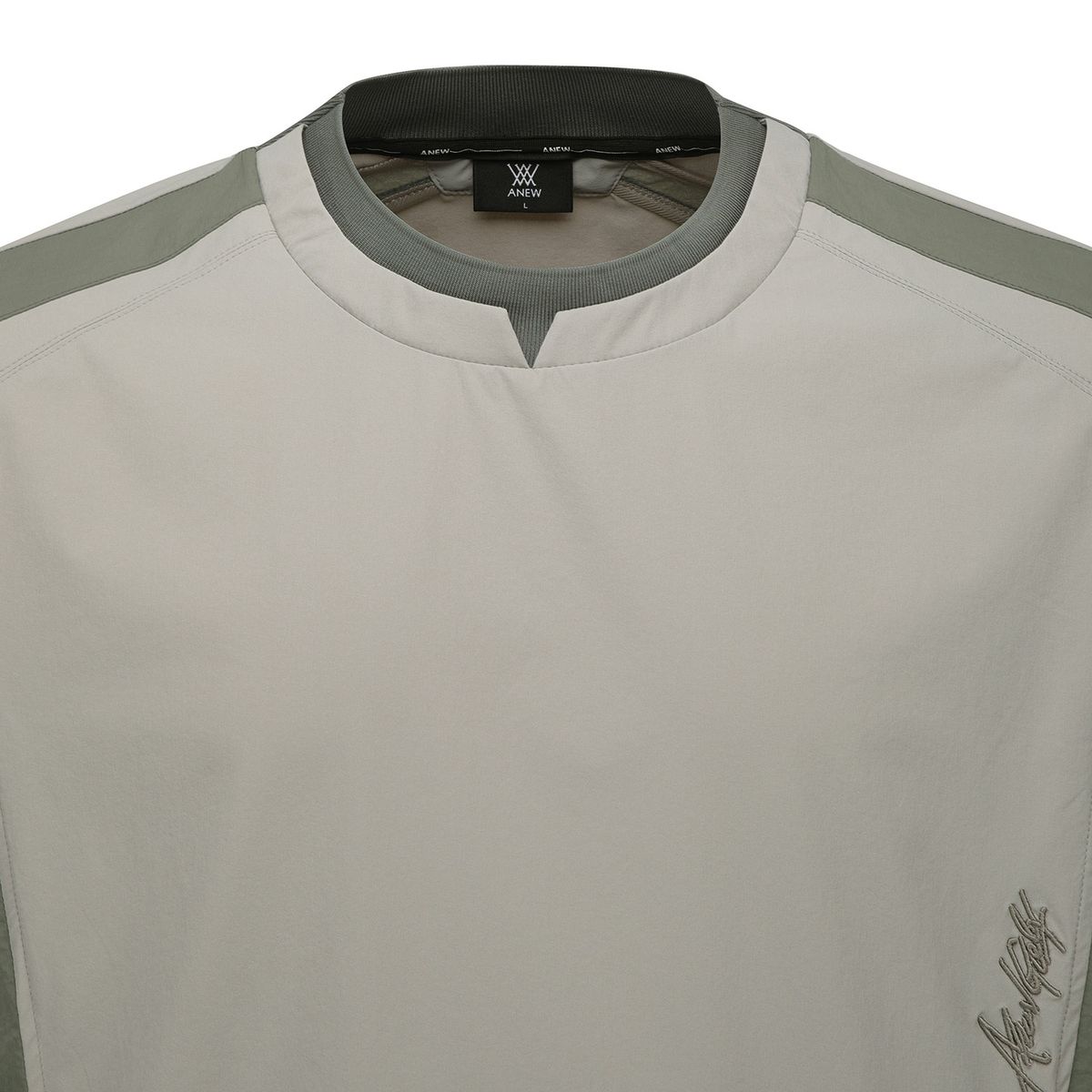 어뉴골프(ANEW GOLF) M ROUND NECK ANORAK JK_LE
