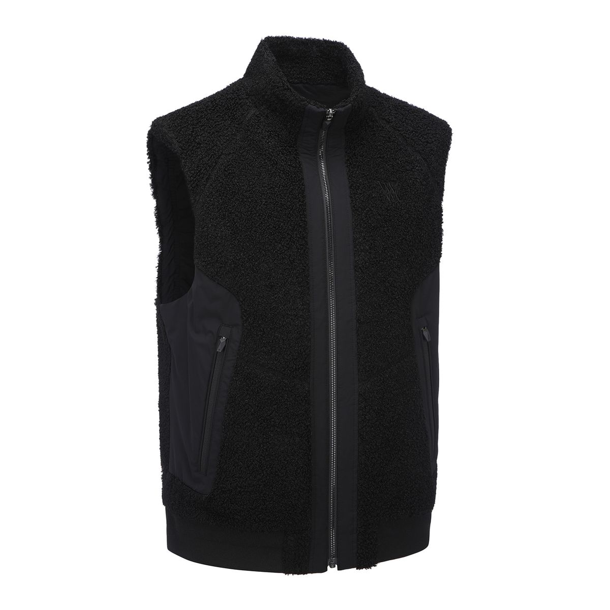 어뉴골프(ANEW GOLF) M INCISION FLEECE VT_BK