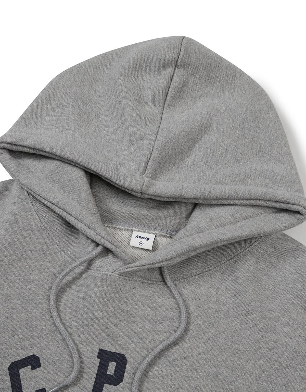 엠엠엘지(MMLG) [Mmlg] SLOGAN HOODIE (EVERY GREY)