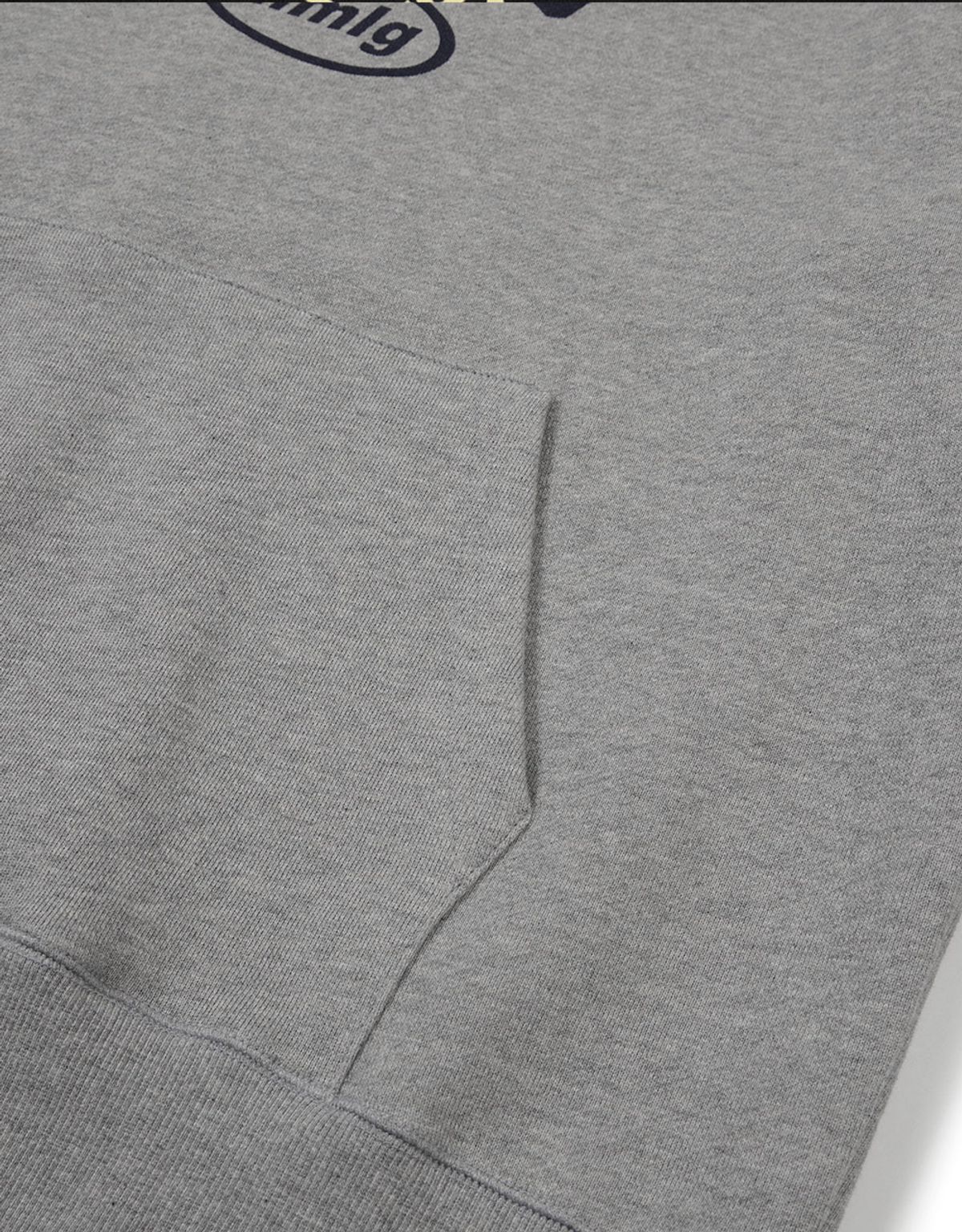 엠엠엘지(MMLG) [Mmlg] SLOGAN HOODIE (EVERY GREY)