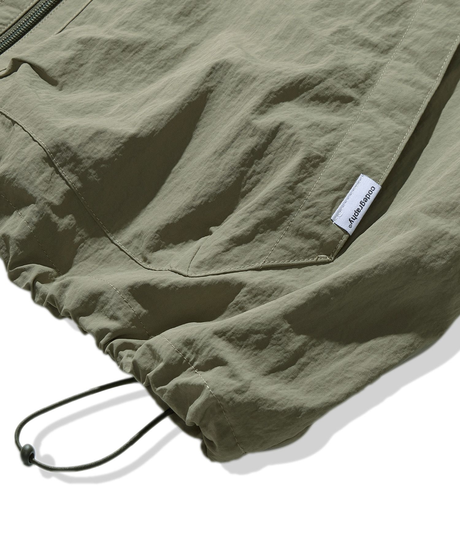 ★codegraphy★ Nylon Taslan Work Windbreaker Khaki MUSINSA | Codegraphy Nylon Taslan Work Windbreaker_Khaki